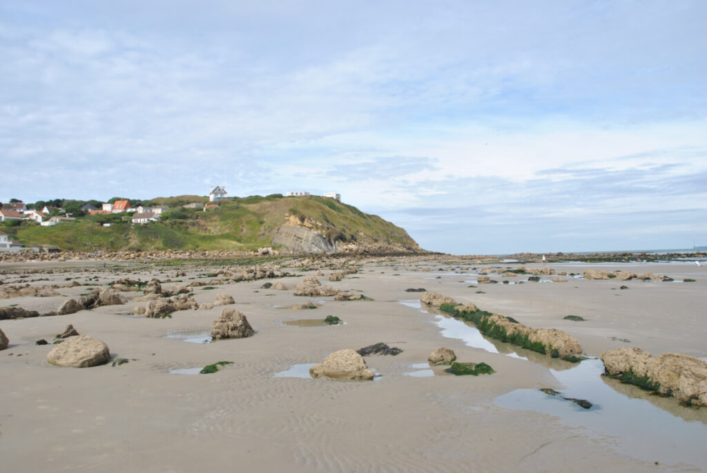 Wanderung am Cap Gris-Nez mit Kindern - wandern entlang des Strandes bei Ebbe