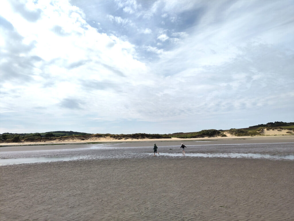 Urlaub mit Kindern in Nordfrankreich an der Opalküste - Ruhe und Einsamkeit am Strand von Châtelet