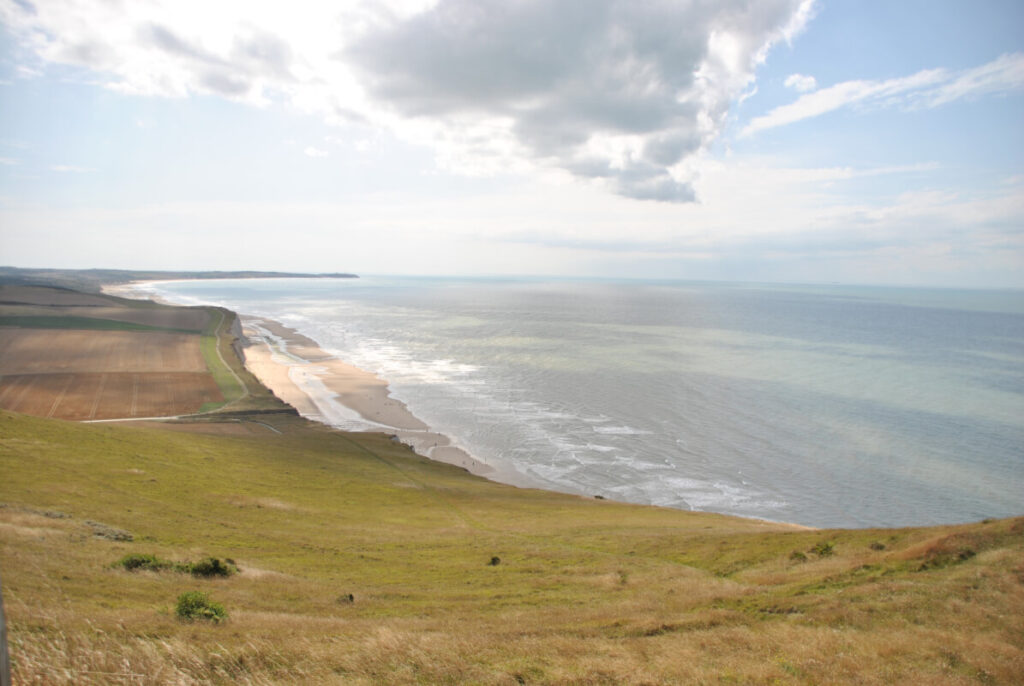 Urlaub mit Kindern in Nordfrankreich an der Opalküste - Ausblick vom Cap Blanc Nez