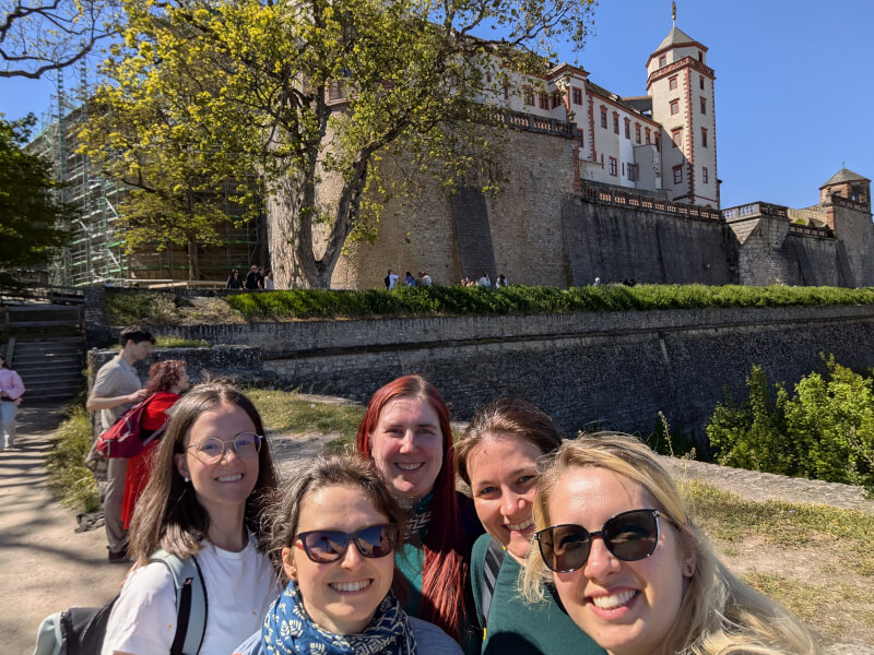 Mädelswochenende Würzburg – Kurzurlaub mit Freundinnen, Selfie auf der Festungsanlage