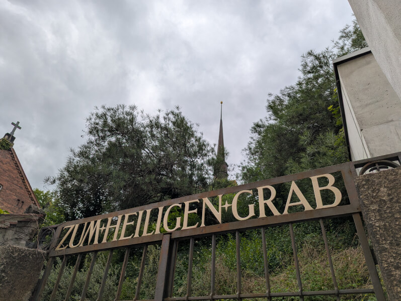 6 Görlitz Sagen für Kinder – wo Geschichte lebendig wird - eingang zum heiligen Grab Görlitz