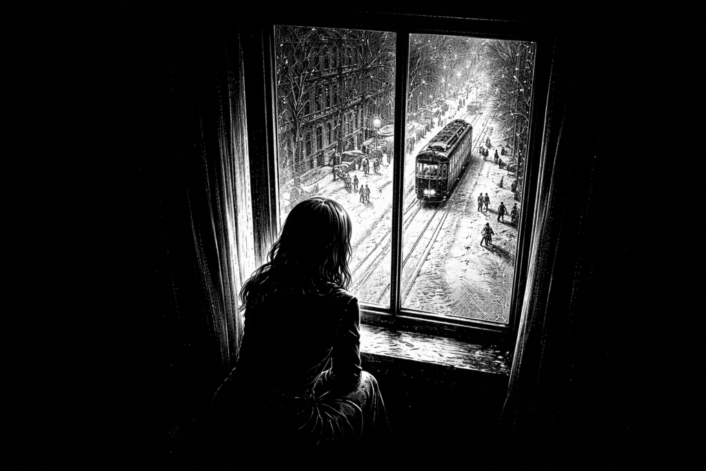 Hinter Glas - abc.Etüden Januar 2026