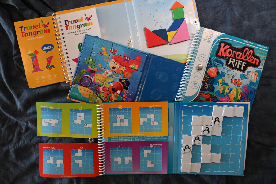 Reisespiele für Kinder - Magnetspiele 