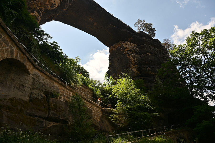 Wanderung zum Prebischtor mit Kindern - 26 Meter breit und 16 Meter hoch