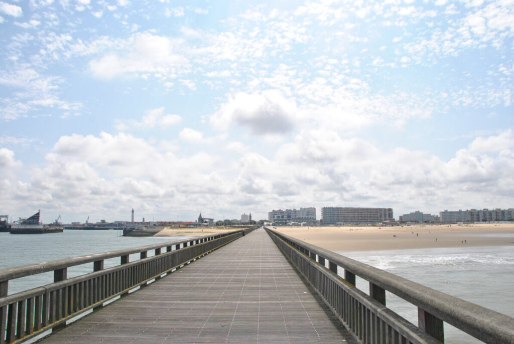Calais mit Kindern entdecken - Seebrücke von Calais