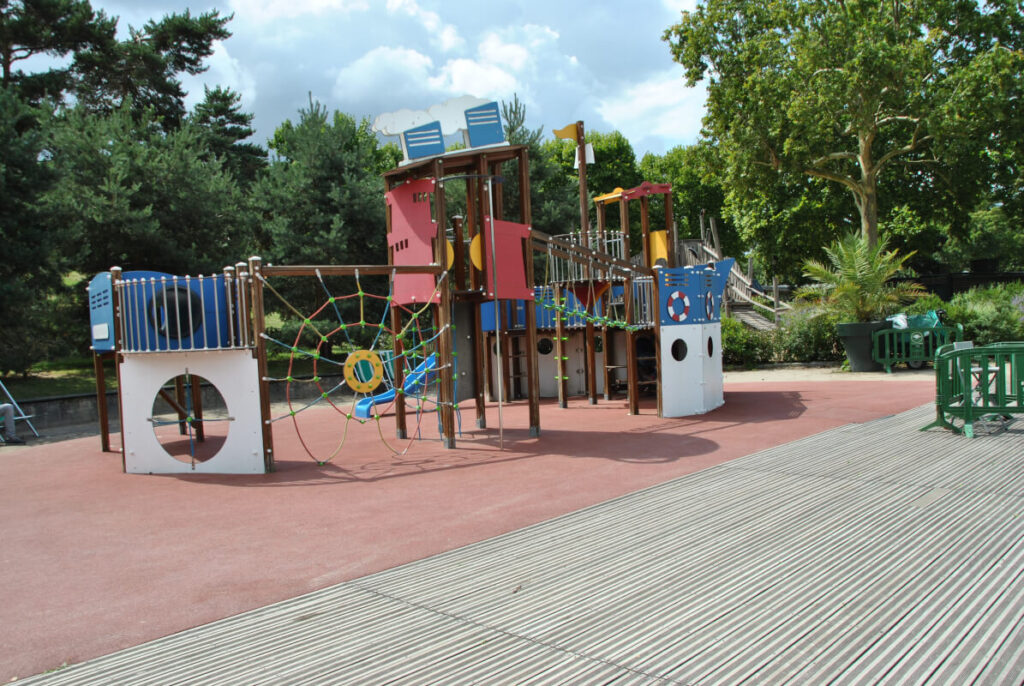 Jardin d'Acclimatation mit Kindern entdecken - Spielplatz