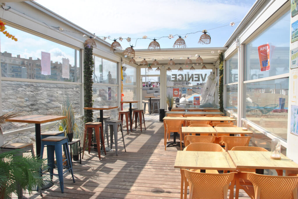 Calais mit Kindern entdecken - kleine Strandbars für Imbiss