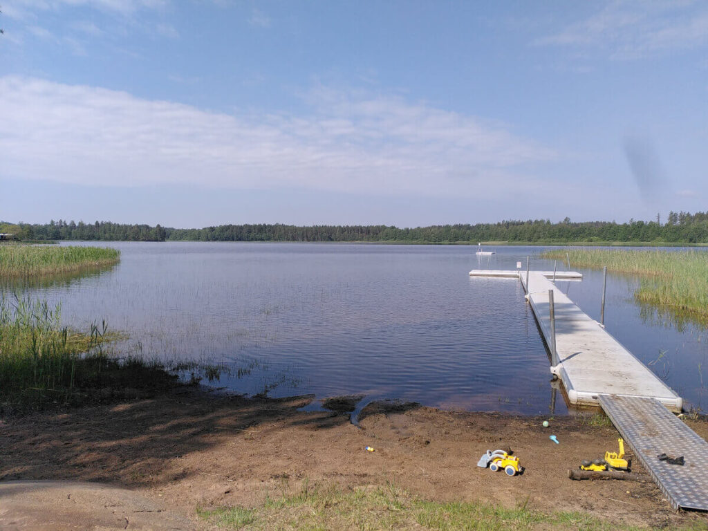 idyllischer Familienurlaub im Småland - Unser See im Småland