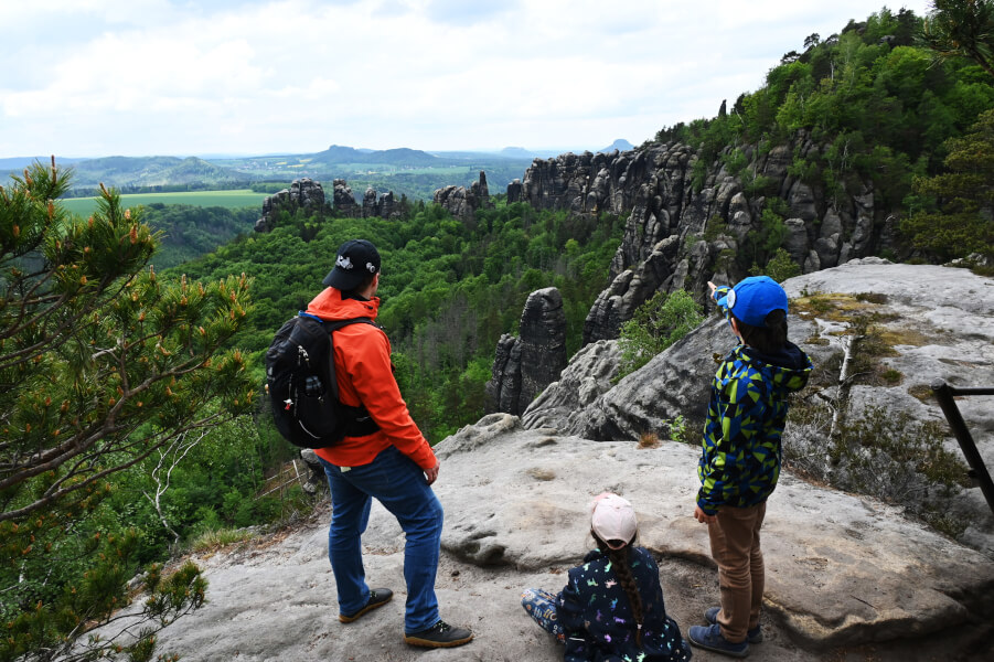 Wanderung auf die Schrammsteine mit Kindern - Abenteuer in der sächsischen Schweiz