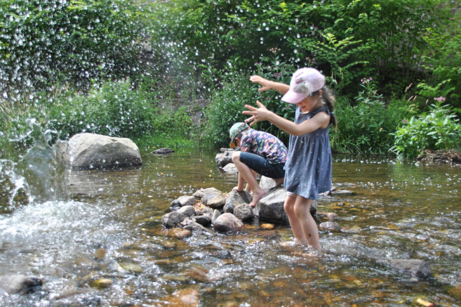 Natürbäche in Dresden für Familien an heißen Tagen