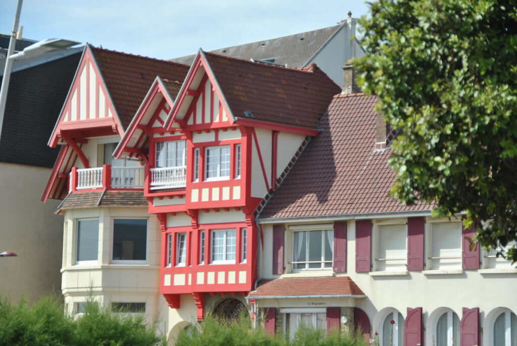 Familienurlaub an der Opalküste in Frankreichs Norden - wunderschöne Häuser in Wimereux