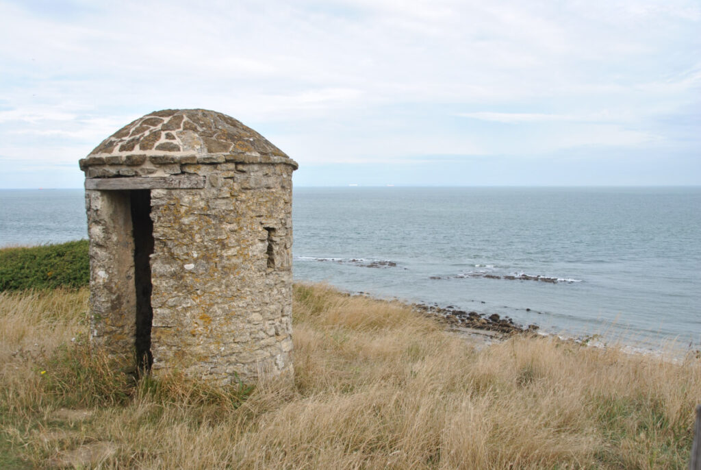 Wanderung am Cap Gris-Nez mit Kindern - alter Wachturm
